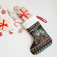 Vikings Christmas Stocking Warrior Santa - Wonder Print Shop