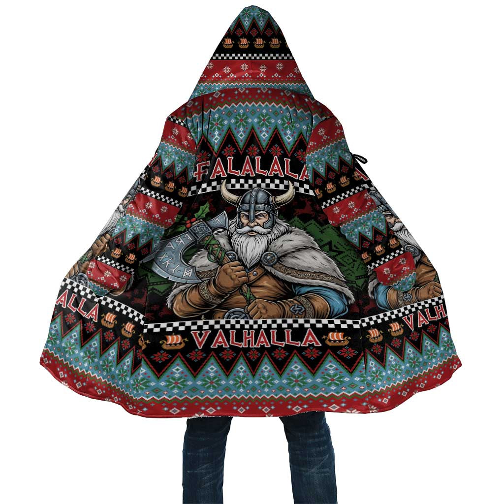 Vikings Christmas Cloak Warrior Santa - Wonder Print Shop