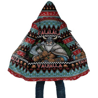 Vikings Christmas Cloak Warrior Santa - Wonder Print Shop
