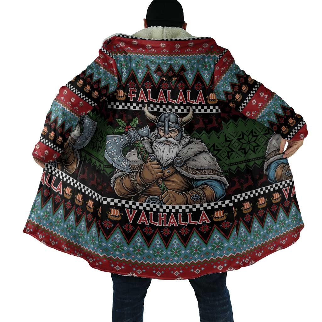 Vikings Christmas Cloak Warrior Santa - Wonder Print Shop