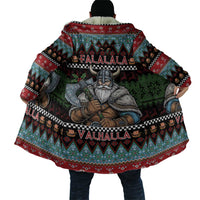 Vikings Christmas Cloak Warrior Santa - Wonder Print Shop
