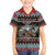 Vikings Christmas Kid Hawaiian Shirt Warrior Santa - Wonder Print Shop
