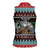 Vikings Christmas Women Sleeveless Polo Shirt Warrior Santa - Wonder Print Shop
