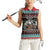 Vikings Christmas Women Sleeveless Polo Shirt Warrior Santa - Wonder Print Shop
