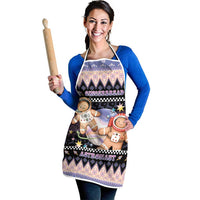 Astronaut Christmas Apron Gingerbread In Space - Wonder Print Shop