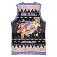 Astronaut Christmas Basketball Jersey Gingerbread In Space - Wonder Print Shop