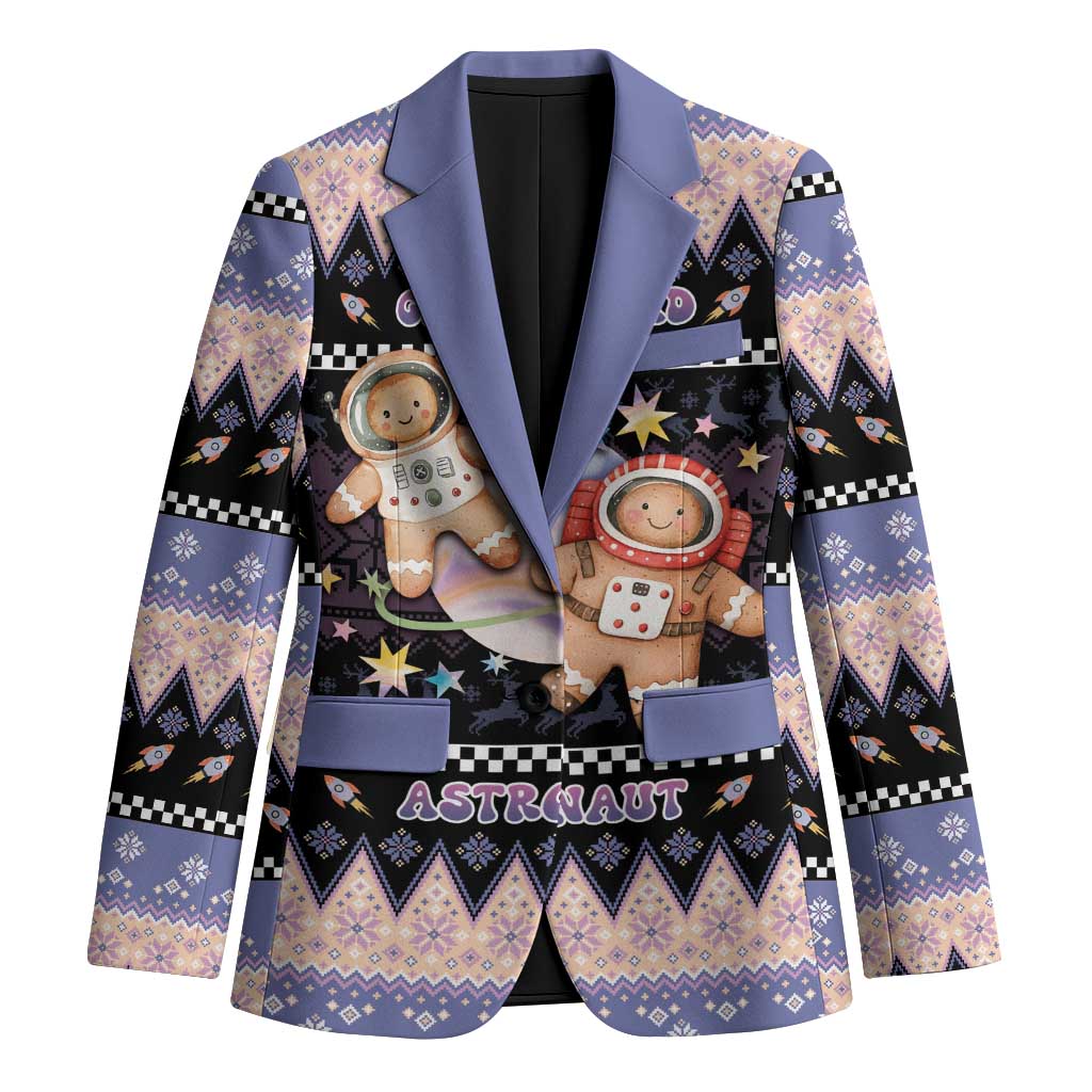 Astronaut Christmas Blazer Gingerbread In Space - Wonder Print Shop