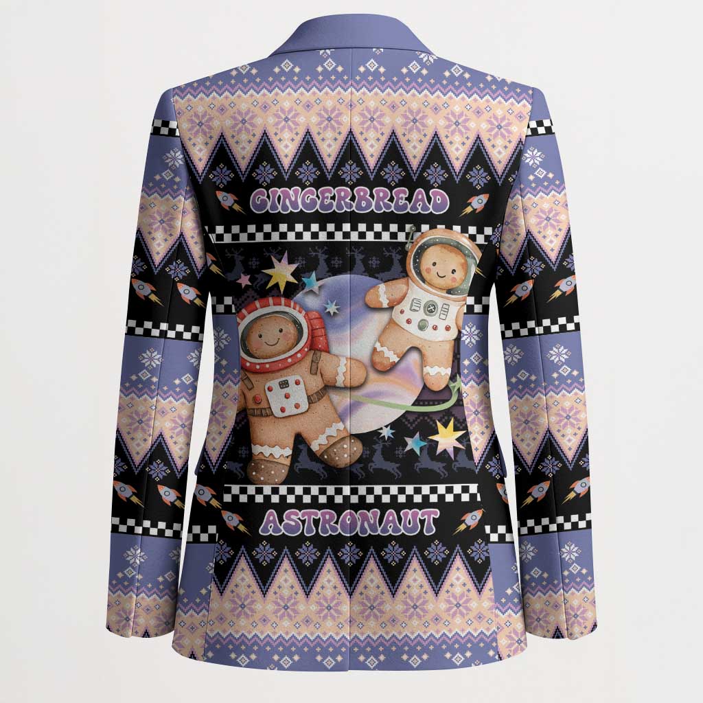 Astronaut Christmas Blazer Gingerbread In Space - Wonder Print Shop