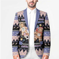 Astronaut Christmas Blazer Gingerbread In Space - Wonder Print Shop