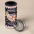 Astronaut Christmas 4 in 1 Can Cooler Tumbler Gingerbread In Space - Wonder Print Shop