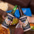 Astronaut Christmas 4 in 1 Can Cooler Tumbler Gingerbread In Space - Wonder Print Shop