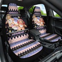 Astronaut Christmas Car Seat Cover Gingerbread In Space - Wonder Print Shop