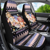 Astronaut Christmas Car Seat Cover Gingerbread In Space - Wonder Print Shop
