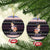 Astronaut Christmas Ceramic Ornament Gingerbread In Space - Wonder Print Shop