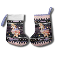 Astronaut Christmas Stocking Gingerbread In Space - Wonder Print Shop