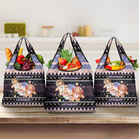 Astronaut Christmas Grocery Bag Gingerbread In Space - Wonder Print Shop