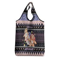 Astronaut Christmas Grocery Bag Gingerbread In Space - Wonder Print Shop