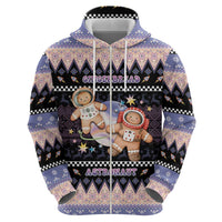 Astronaut Christmas Hoodie Gingerbread In Space - Wonder Print Shop