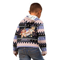 Astronaut Christmas Kid Hoodie Gingerbread In Space - Wonder Print Shop