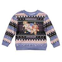 Astronaut Christmas Kid Ugly Christmas Sweater Gingerbread In Space - Wonder Print Shop