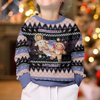 Astronaut Christmas Kid Ugly Christmas Sweater Gingerbread In Space - Wonder Print Shop