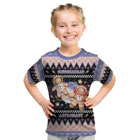 Astronaut Christmas Kid T Shirt Gingerbread In Space - Wonder Print Shop