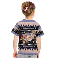 Astronaut Christmas Kid T Shirt Gingerbread In Space - Wonder Print Shop