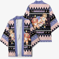 Astronaut Christmas Kimono Gingerbread In Space - Wonder Print Shop