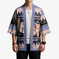 Astronaut Christmas Kimono Gingerbread In Space - Wonder Print Shop