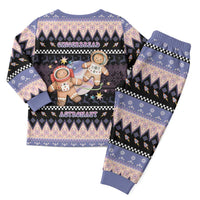 Astronaut Christmas Pajama Set Gingerbread In Space - Wonder Print Shop