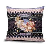 Astronaut Christmas Pillow Cover Gingerbread In Space - Wonder Print Shop