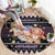 Astronaut Christmas Round Carpet Gingerbread In Space - Wonder Print Shop
