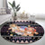 Astronaut Christmas Round Carpet Gingerbread In Space - Wonder Print Shop