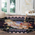 Astronaut Christmas Round Carpet Gingerbread In Space - Wonder Print Shop