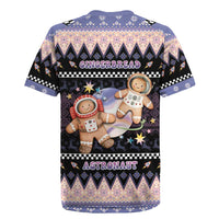 Astronaut Christmas Rugby Jersey Gingerbread In Space - Wonder Print Shop
