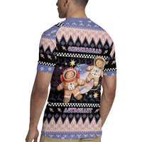 Astronaut Christmas Rugby Jersey Gingerbread In Space - Wonder Print Shop