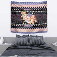 Astronaut Christmas Tapestry Gingerbread In Space - Wonder Print Shop