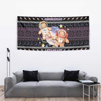 Astronaut Christmas Tapestry Gingerbread In Space - Wonder Print Shop