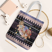 Astronaut Christmas Tote Bag Gingerbread In Space - Wonder Print Shop