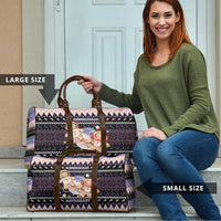 Astronaut Christmas Travel Bag Gingerbread In Space - Wonder Print Shop