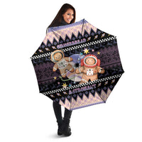 Astronaut Christmas Umbrella Gingerbread In Space - Wonder Print Shop