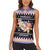 Astronaut Christmas Women Sleeveless Polo Shirt Gingerbread In Space - Wonder Print Shop