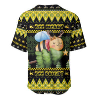 Bee Christmas Baseball Jersey Cute Bumblebee - Wonder Print Shop