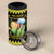 Bee Christmas 4 in 1 Can Cooler Tumbler Cute Bumblebee - Wonder Print Shop