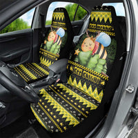 Bee Christmas Car Seat Cover Cute Bumblebee - Wonder Print Shop