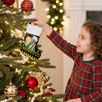 Bee Christmas Stocking Cute Bumblebee - Wonder Print Shop