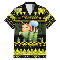 Bee Christmas Family Matching Mermaid Dress and Hawaiian Shirt Cute Bumblebee - Wonder Print Shop