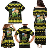 Bee Christmas Family Matching Puletasi and Hawaiian Shirt Cute Bumblebee - Wonder Print Shop