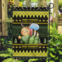 Bee Christmas Garden Flag Cute Bumblebee - Wonder Print Shop
