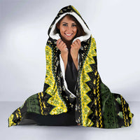 Bee Christmas Hooded Blanket Cute Bumblebee - Wonder Print Shop